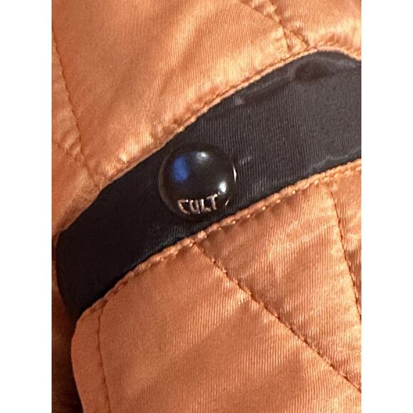 Cult of Individuality Varsity Jacket Coat Mens XL Black Welcome To The Cult - Picture 11 of 14